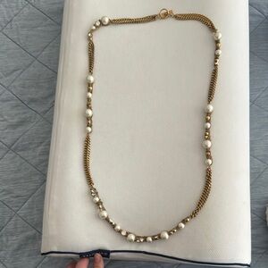 Givenchy Gold and Cream Choker Necklace